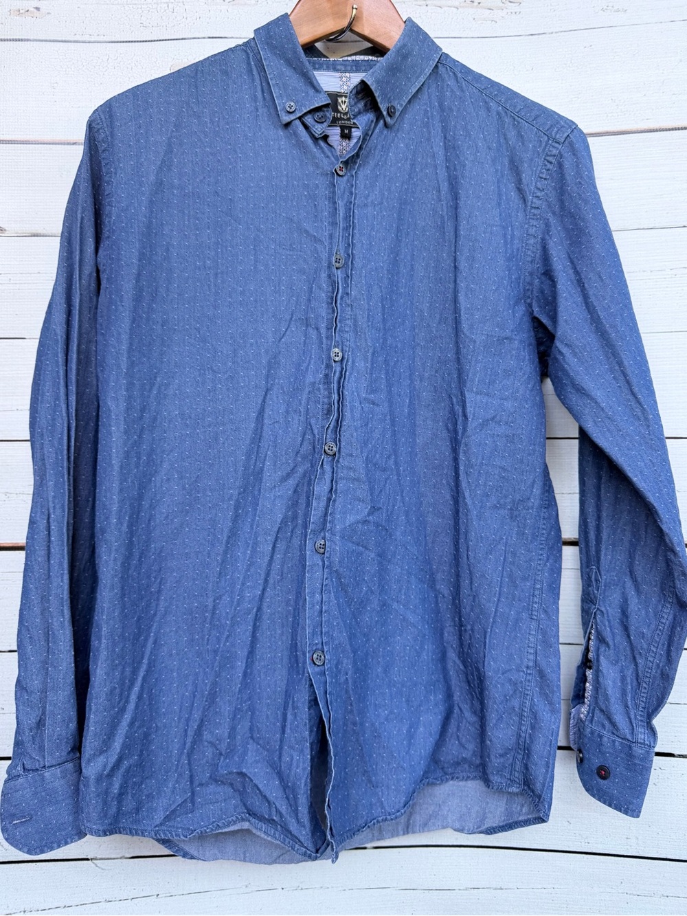 Steel & Jelly London Long Sleeve Button Down Shirt - Men’s Size Medium